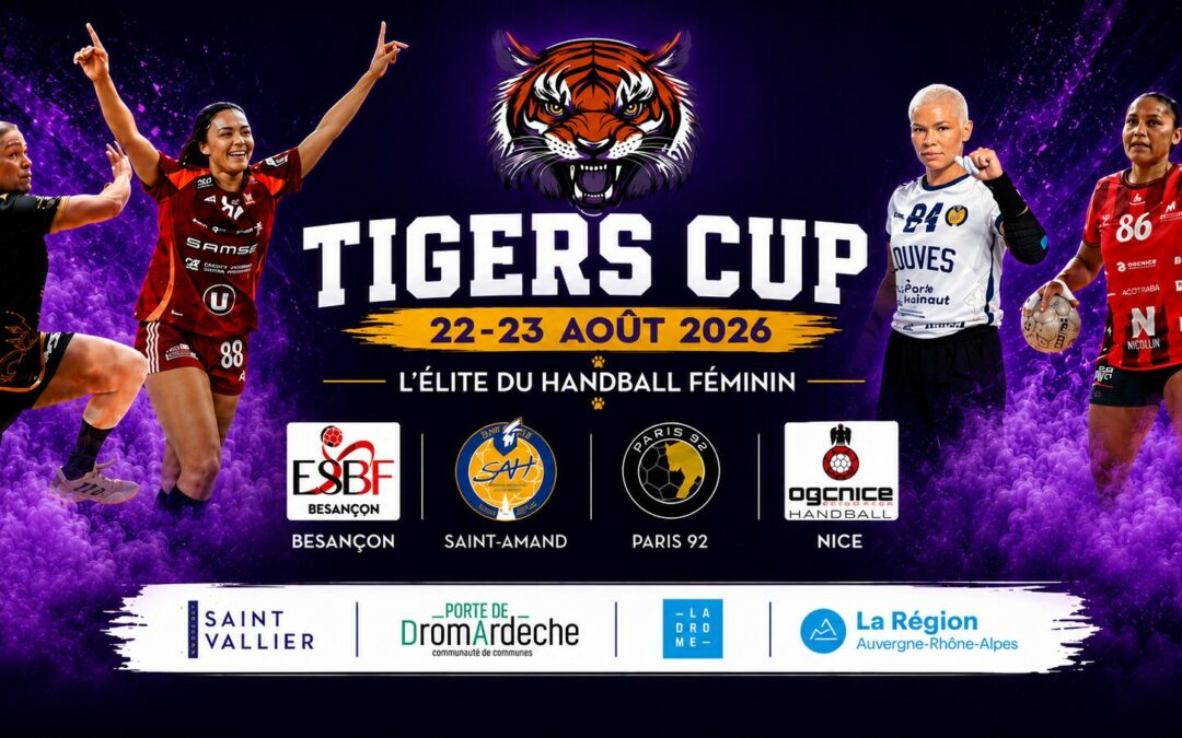 tigers cup tournoi handball feminin saint vallier
